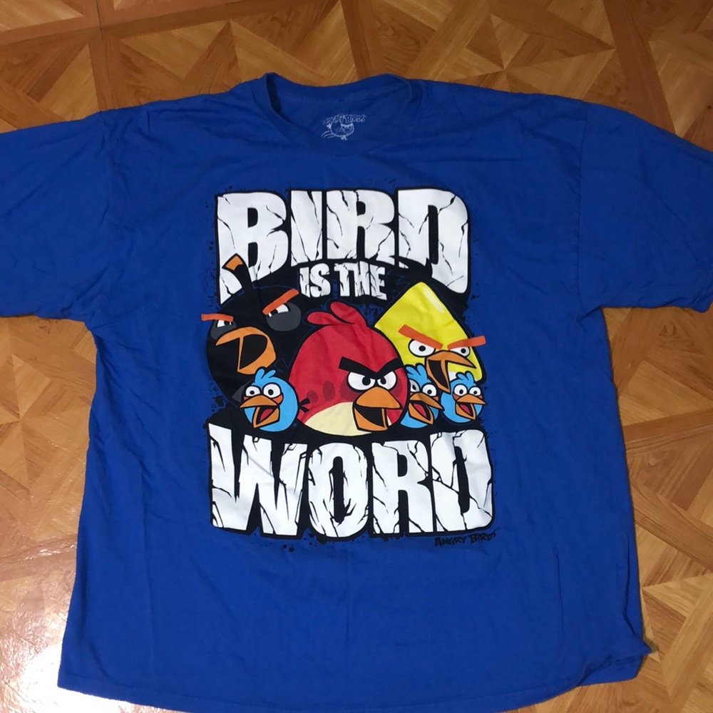 Angry bird shirt
